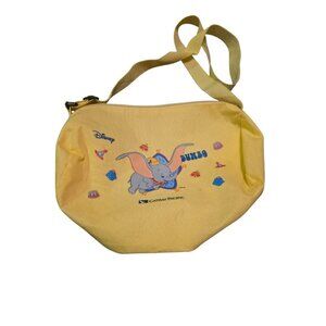 Disney Vintage Dumbo Cathay Pacific Airlines In Flight Small Duffel Bag Yellow
